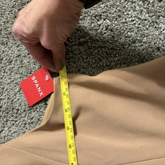 SPANX Elegant Tan Sleeveless Blazer Dress - Picture 8 of 9